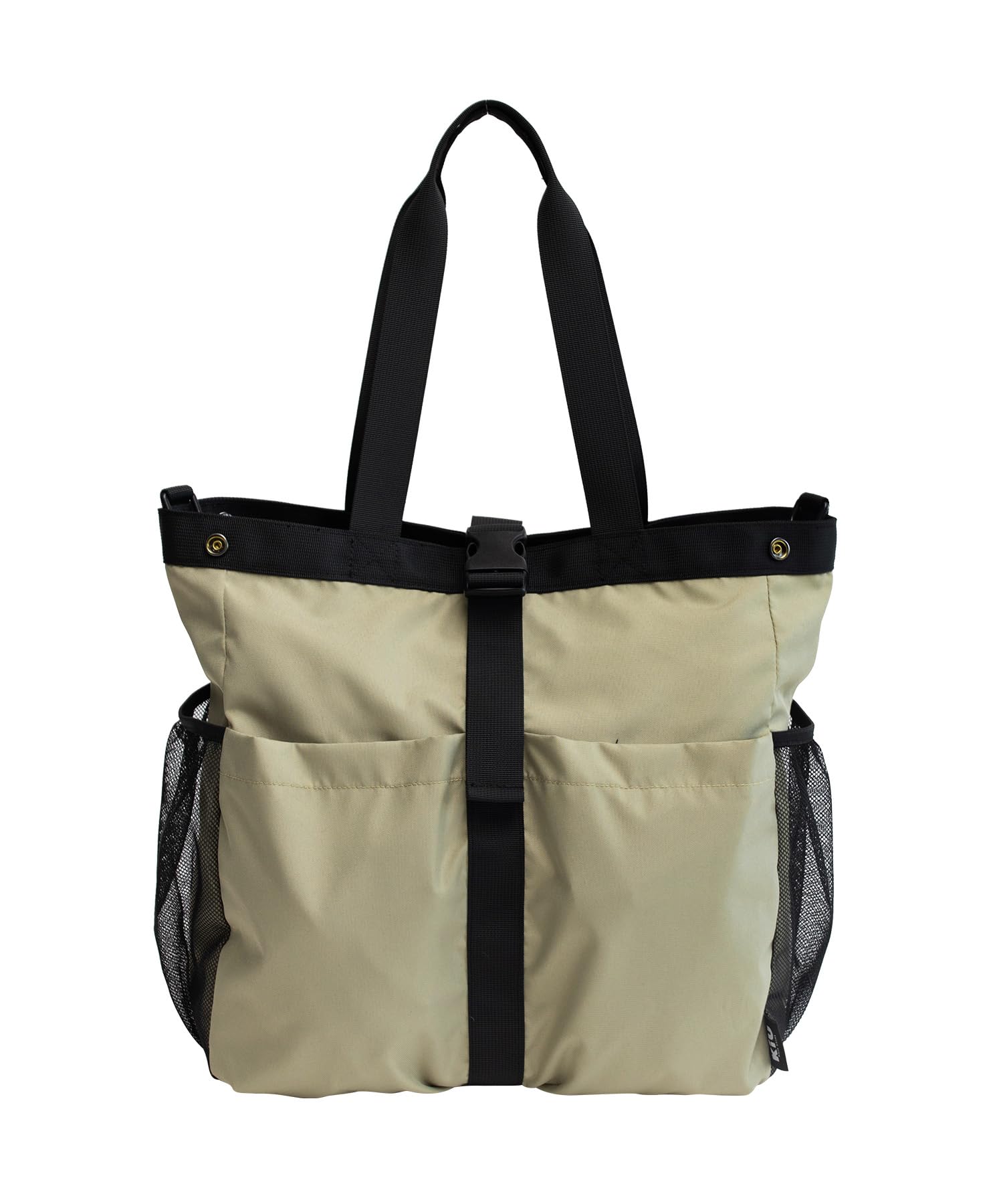 KiU キウ マルチパーパス 3WAY トートバッグ MULTI-PURPOSE 3-WAY TOTE BAG 防水 撥水 ユニセックス メンズ レディース 男女兼用 大容量 ポケット 収納 マザーズバッグ 旅行 トラベル シンプル おしゃれ ベージュ KEC010-911