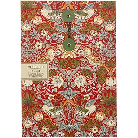 Morris & Co. Strawberry Thief Scented Drawer Liners - Pack of 5 Cover