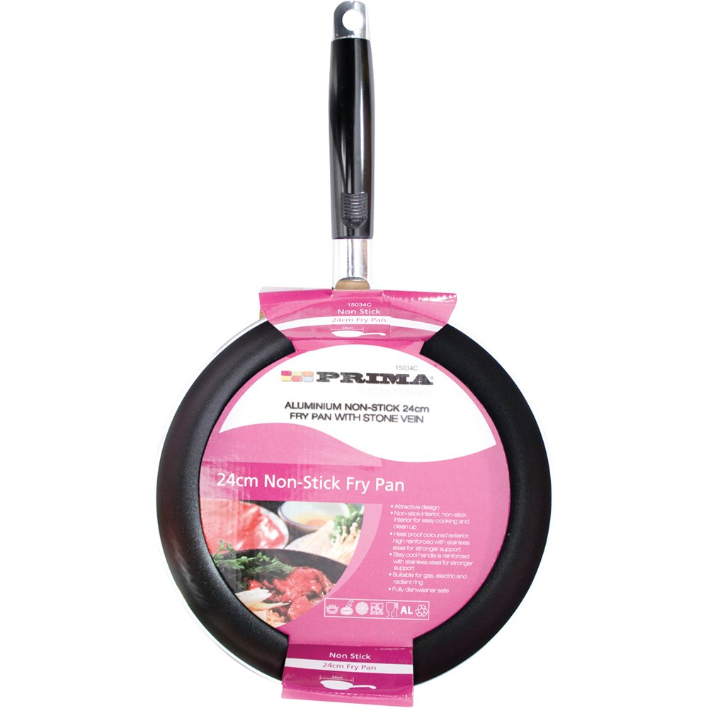 Prima Grey 24Cm Non Stick Fry Pan Frying