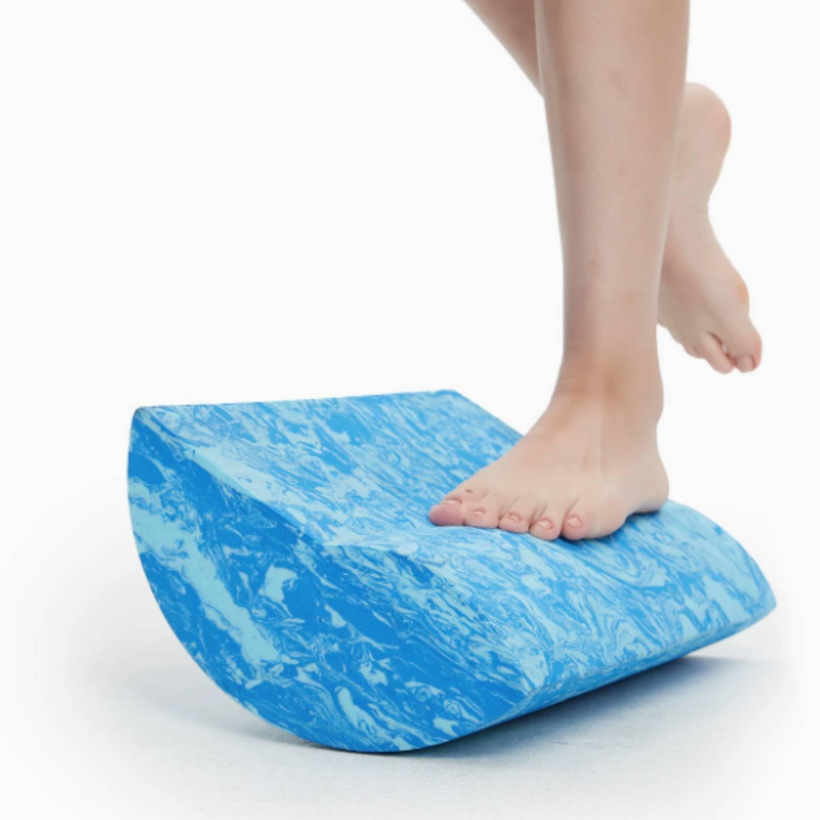 Generic Supporto Bilanciamento Schiuma EVA con Bordo Curvo per Esercizi Propriocettivi Coordinazione E Potenziamento Adatto per Palestra Casa Pilates