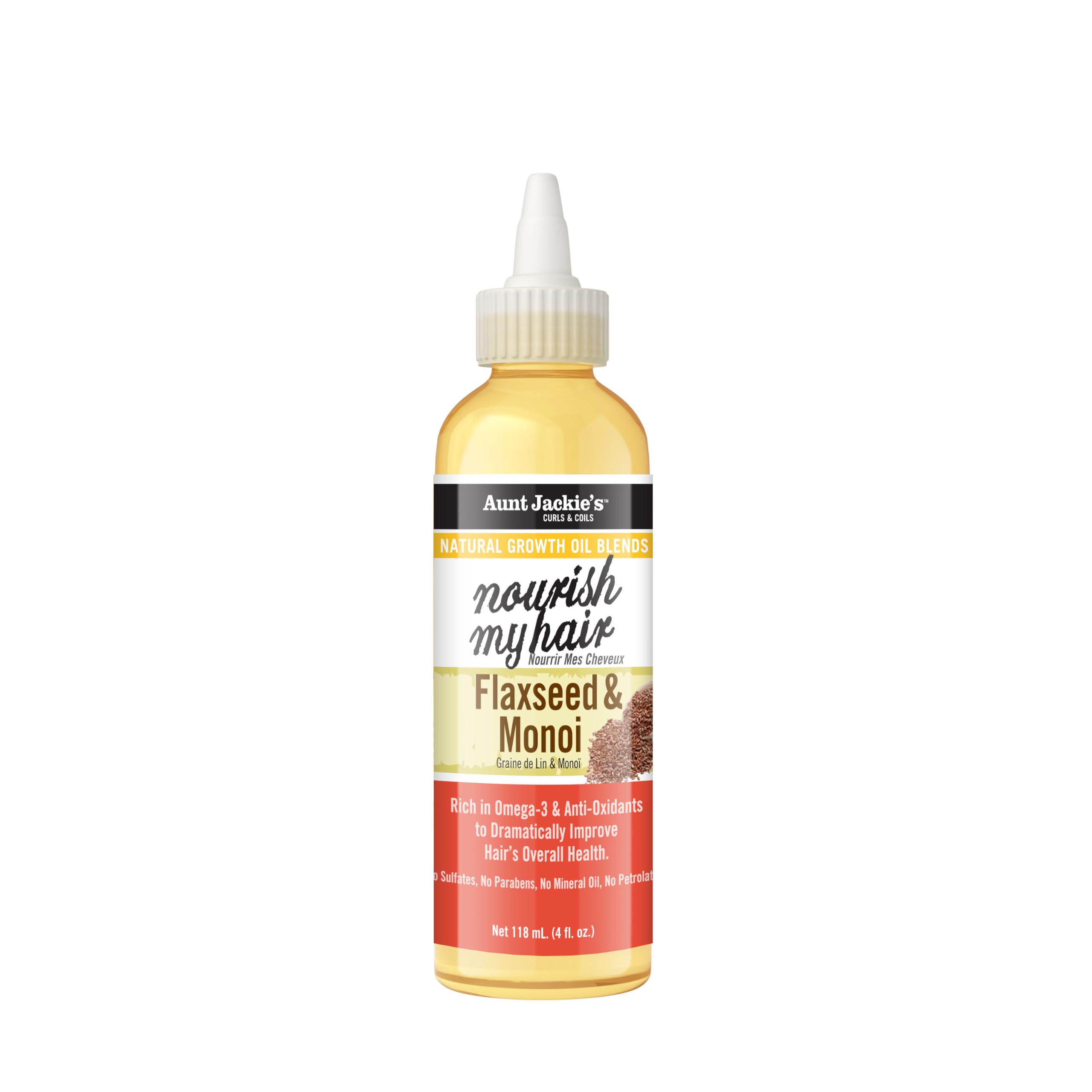 Aunt Jackie's Natural Growth Oil Blends Nourish My Hair, 4 Oz