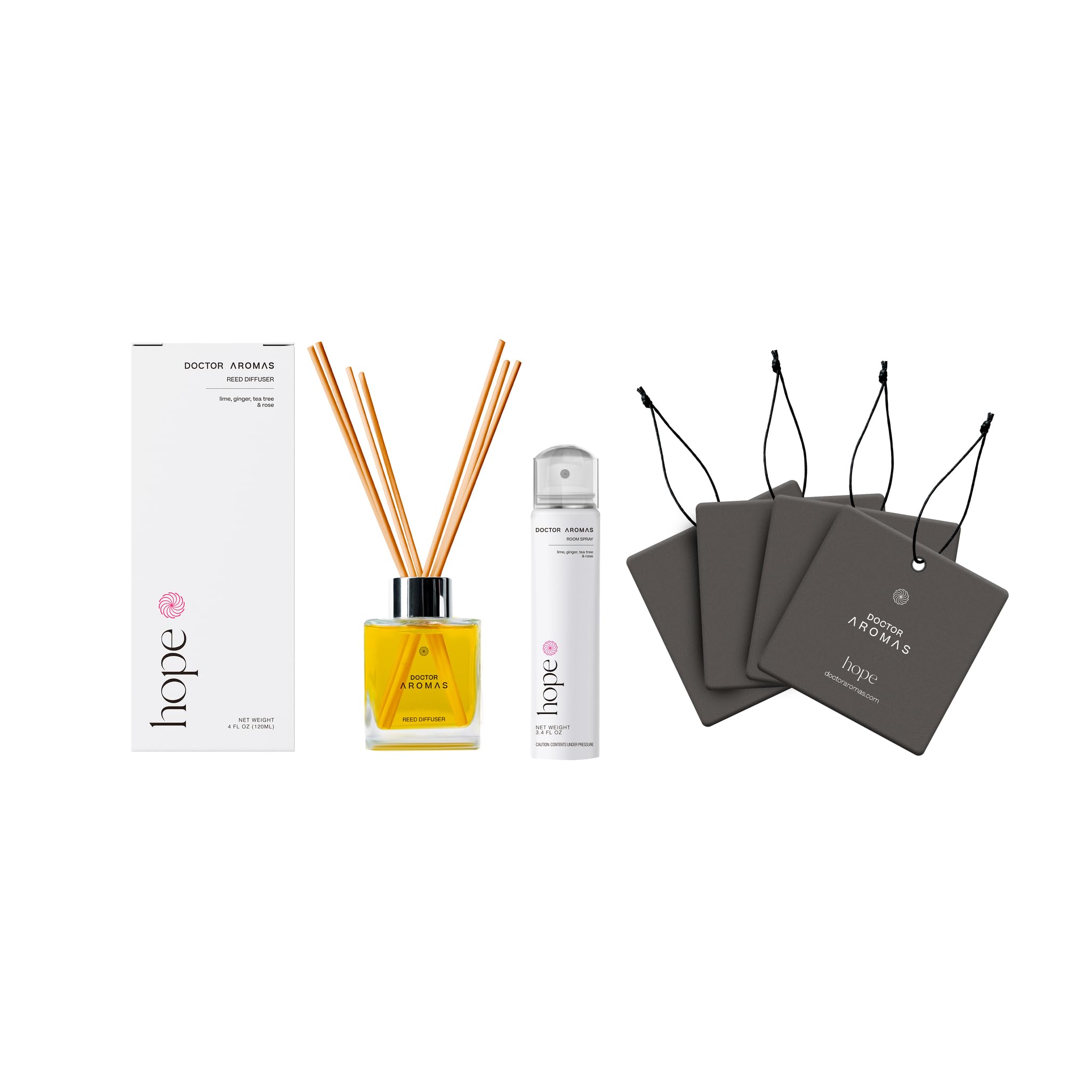 Amazon.com : Doctor Aromas Gift of Hope Bundle: Essential Oil Reed