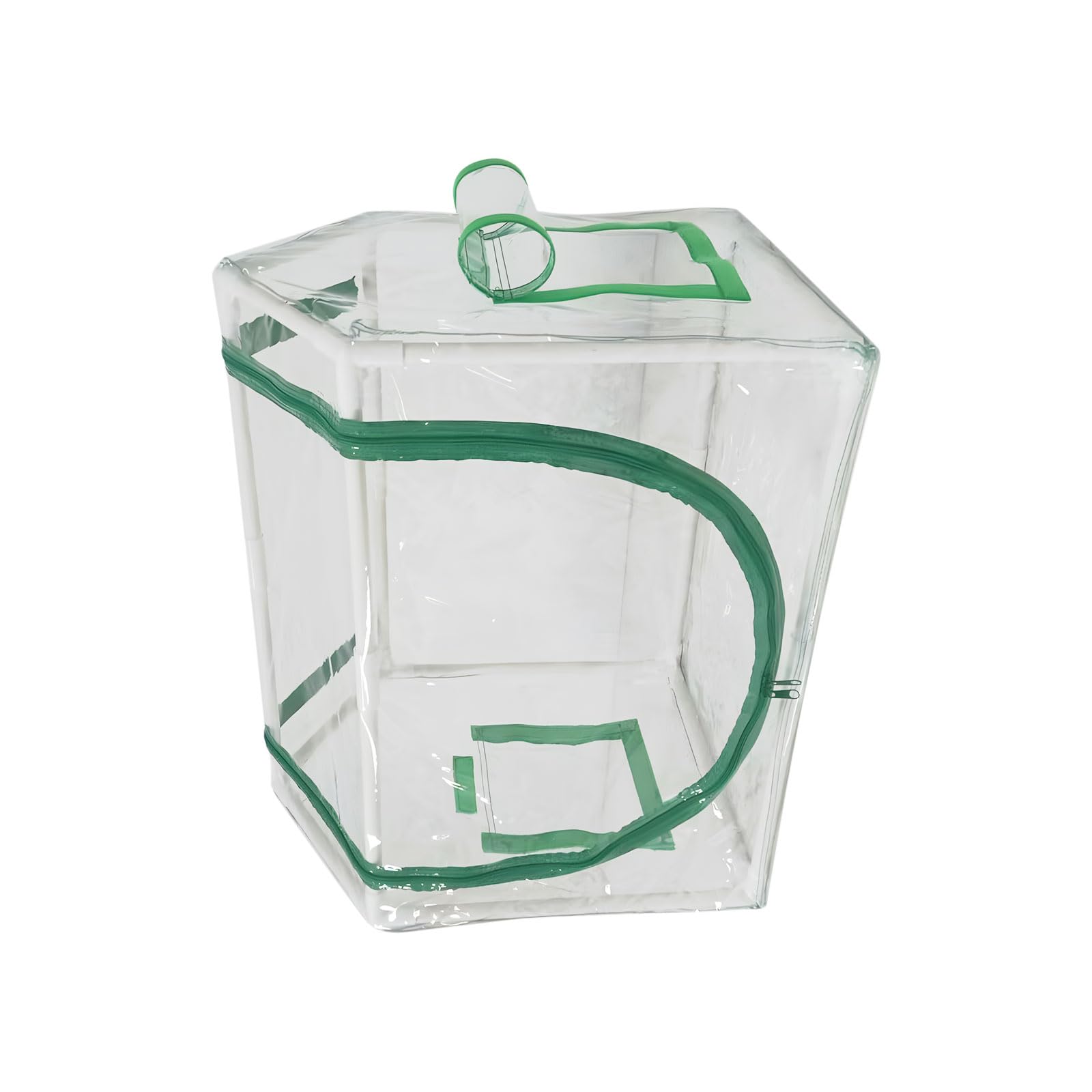 Portable Propagation Greenhouse for Succulents and Flowers 60X40X50cm with Sunlight Transmission and Heat Control Humidity Dome for Bushes