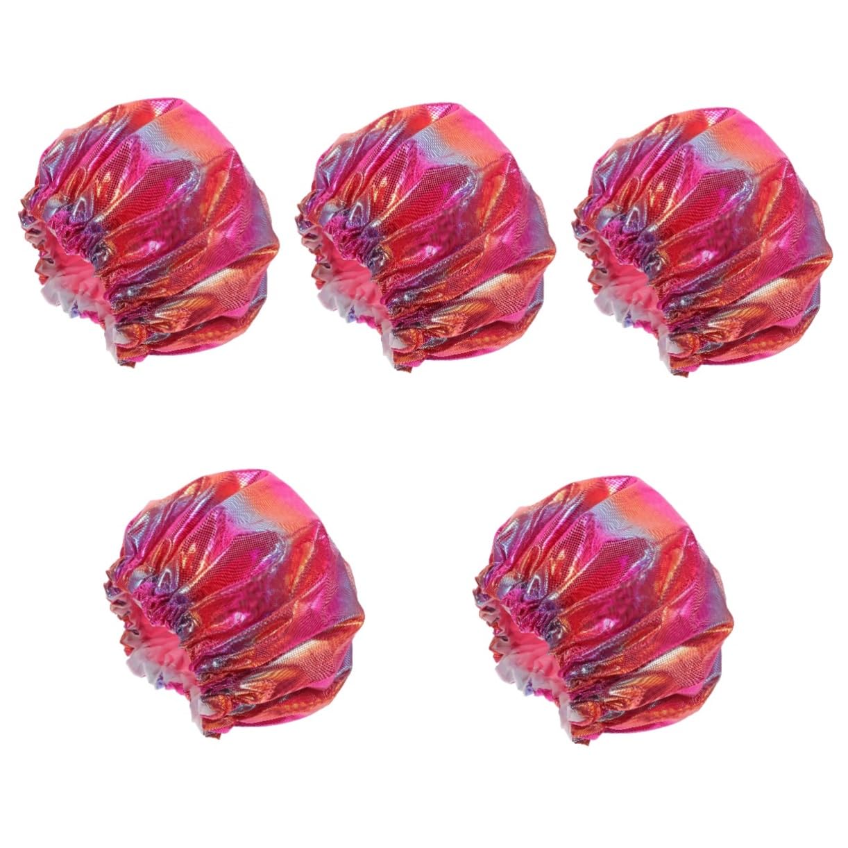 FOMIYES 5 Uds Gorro De Gorro Para El Pelo Gorros De Baño Gorros De Mujer Gorro De Cubiertas Para El Pelo De Baño Sombreros Para Secar El Pelo Gorro De Baño De Viaje Gorro De
