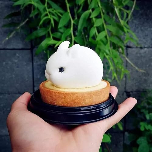 Miniatura 4 de Moldes de silicona para mousse de conejo, tamaño pequeño, 3D, molde para hornear pastel de conejo, gelatina, pudín, bandejas de cubitos de hielo,