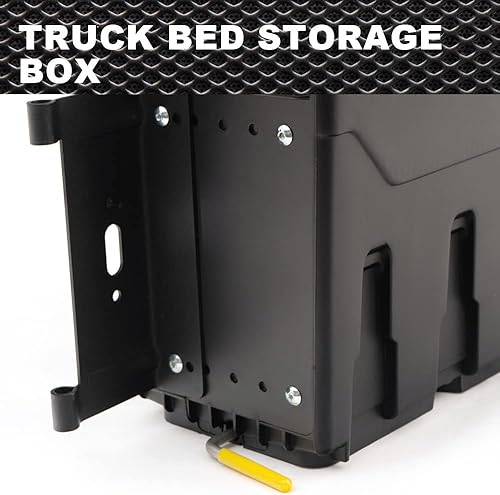 Miniatura 6 de CNNELL Caja de almacenamiento para caja de camioneta trasera compatible con Toyota Tundra de 4 puertas con tripulación  camioneta estándarextendida