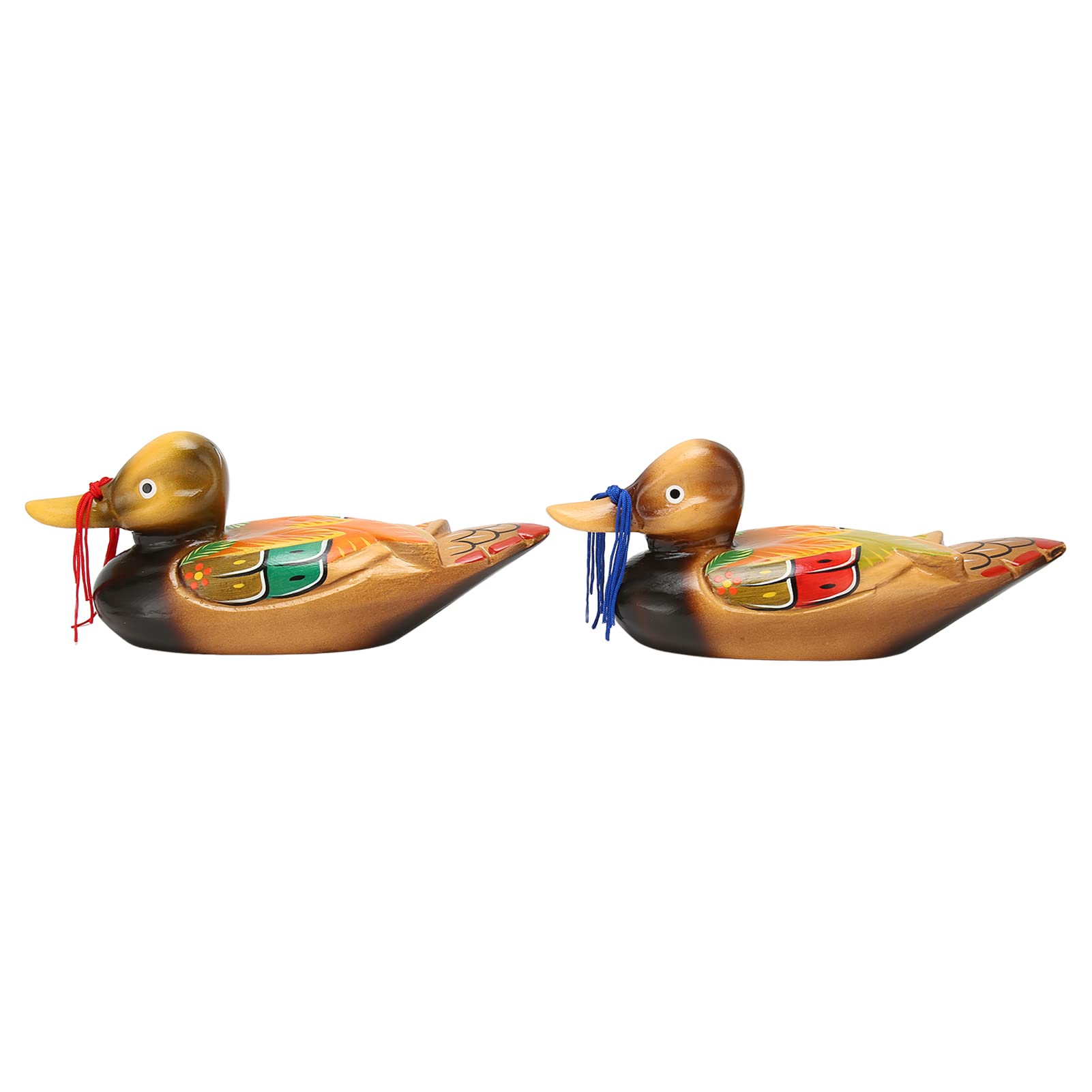 Amazon.com: Fockety Wooden Mandarin Ducks, 1 Pair Hand Carved