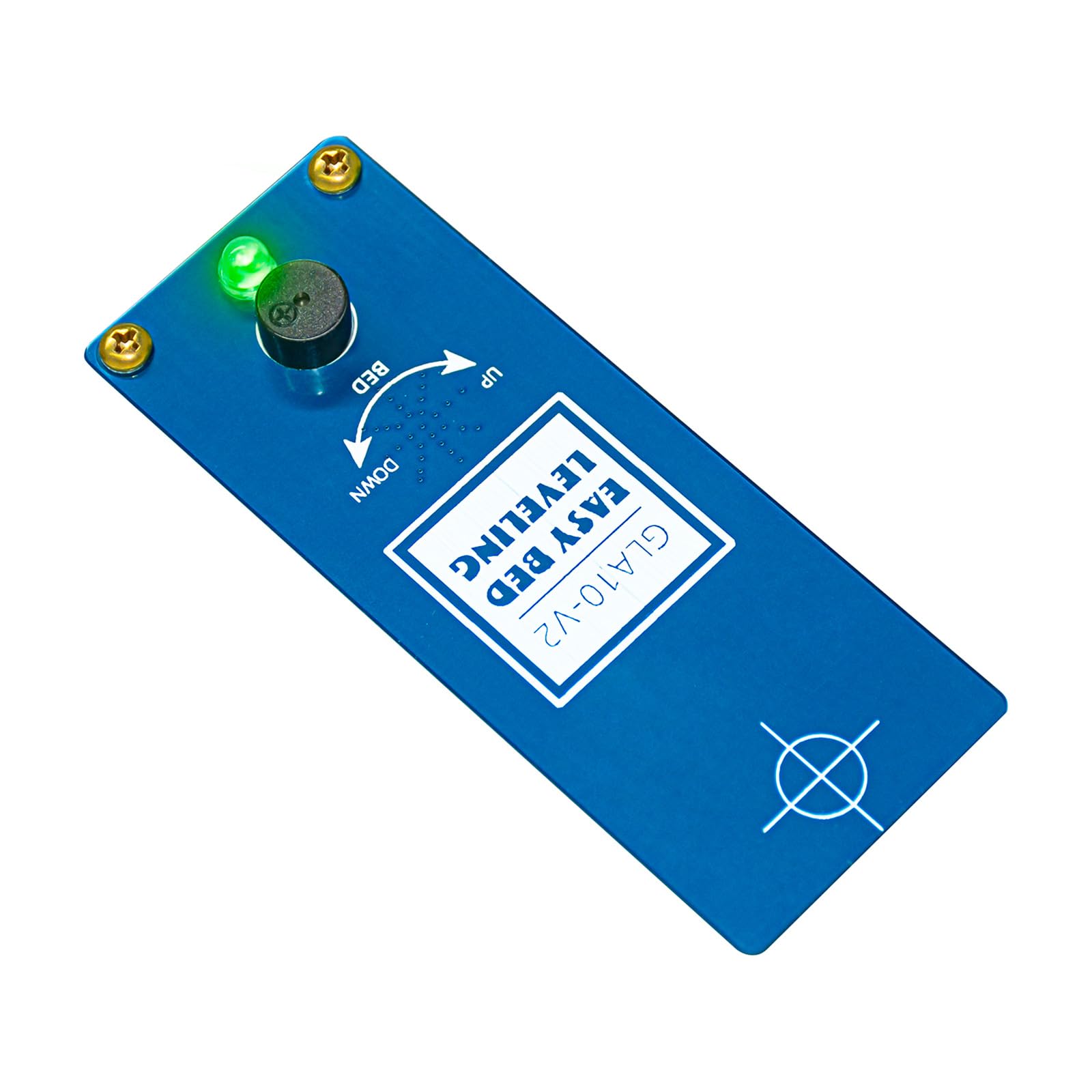 Upgraded 3D Printer Bed Leveling Tool GLA10-v2, Replace Paper/Feeler Gauge/Auto Leveling, Improved Stability and Precision, 3D Printer Leveler for Adjustable Build Plates