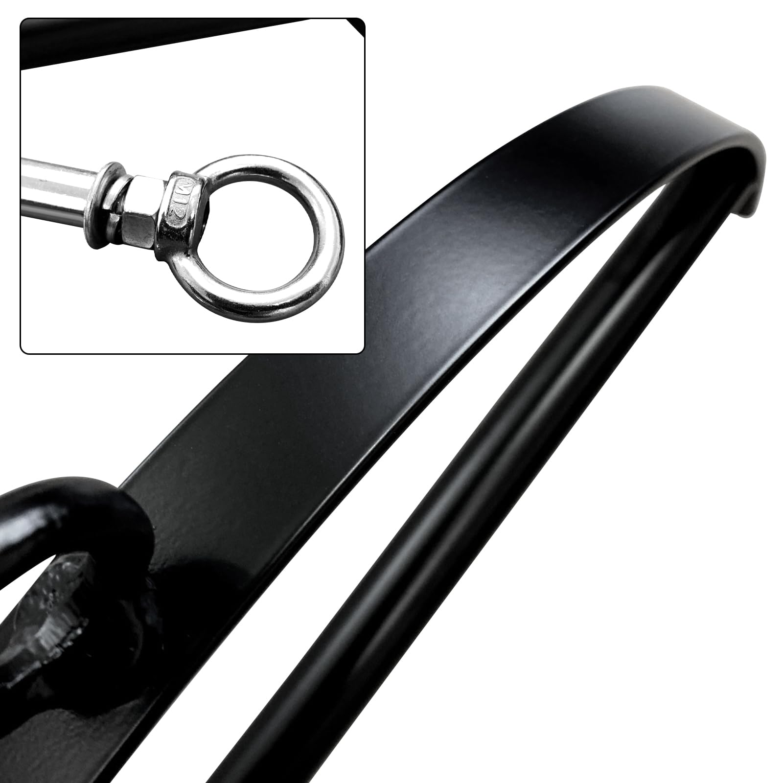 2.0 Support pour Balançoire Accessoires,Balançoire Sexuelle pour Le Plafond,Meuble Jeux Adulte Couple,Jeux pour Couples Set Accessoires Hard,Supporte Jusqu'à 1100 LB (A)