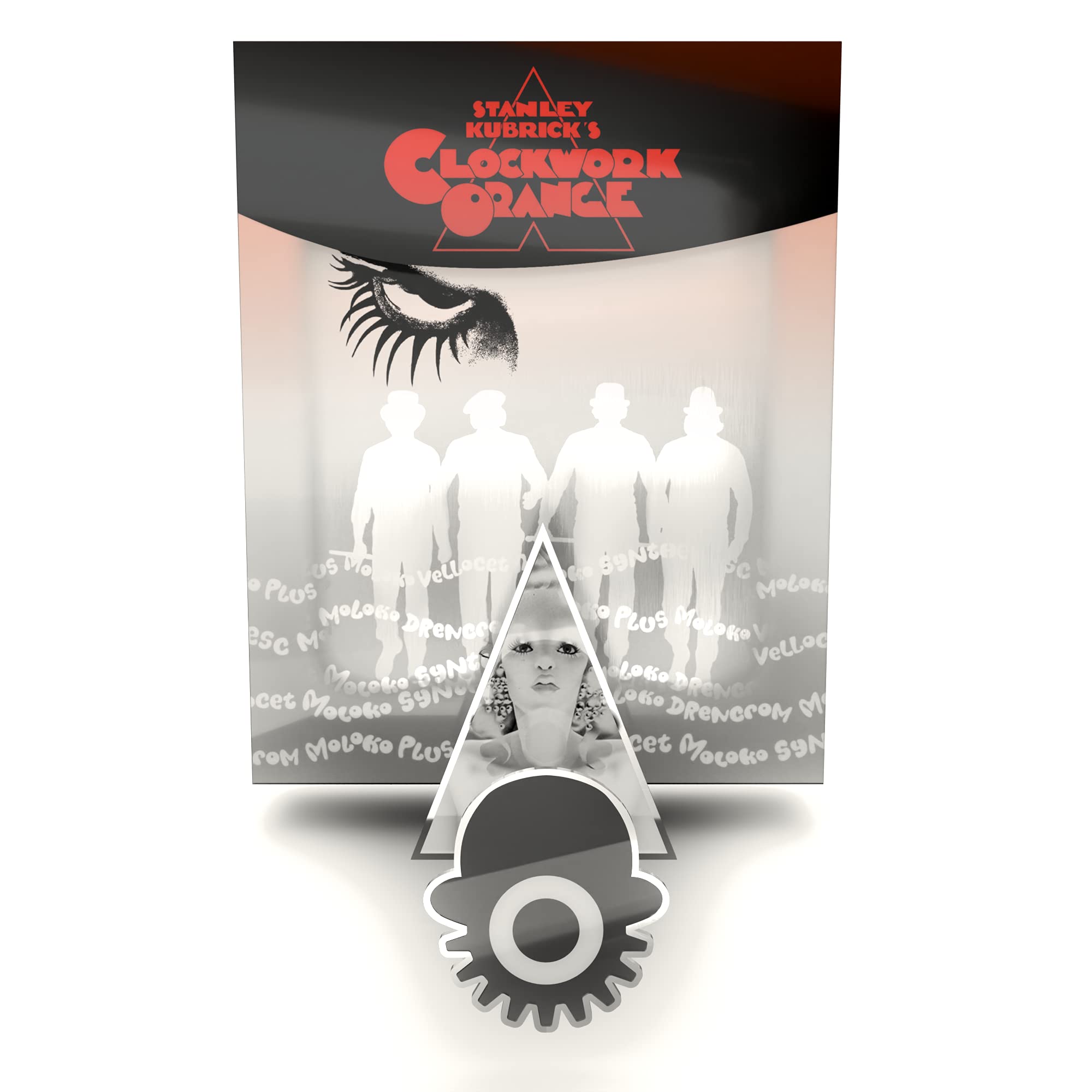 A Clockwork Orange Titans of Cult Steelbook [4K Ultra-HD] [1971] [Blu-ray] [Region Free]