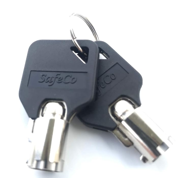 Buy 2Keys for Sentry Pistol Safe Models QAP1E & QAP1BE Key Codes GC00 Thru GC199 SafeCo Brands