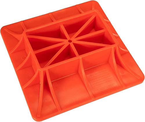 BUNKER INDUST Base todoterreno compatible con gato elevador, placa de soporte para camiones, Jeep, ATV, SUV, UTV, placa de apoyo para arena, barro y