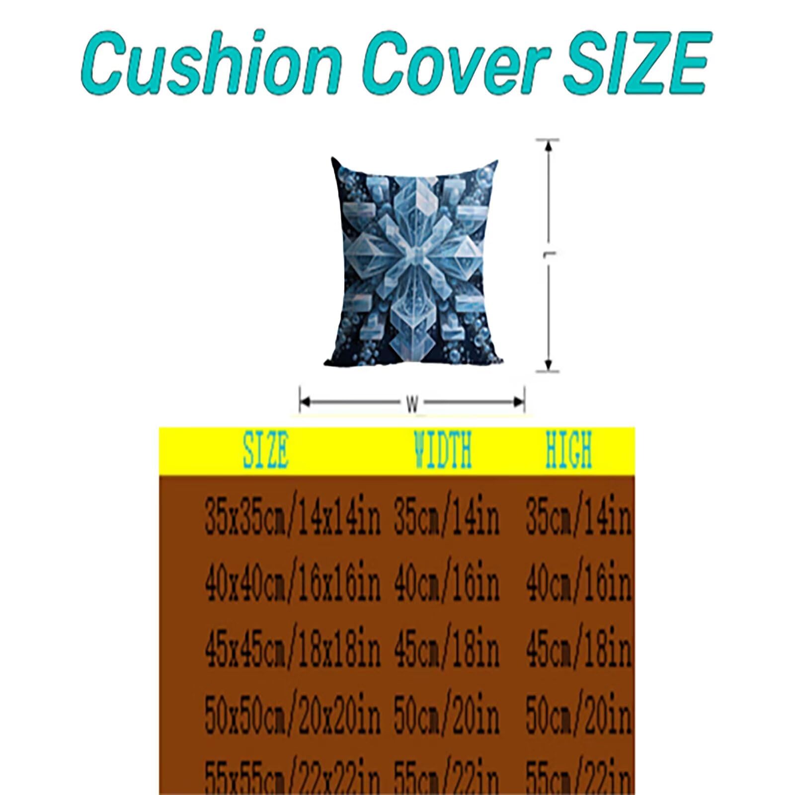 Federe Cuscini Letto 60x60cm Federe Copricuscini Divano Astratto THDZ-1196
