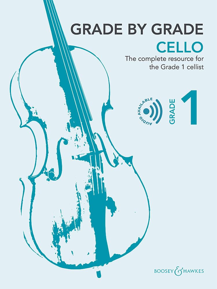 Grade by Grade - Cello - Grade 1 - Sheet music with Online audio files - Boosey & Hawkes (BH 13192): The complete resource for the Grade 1 cellist