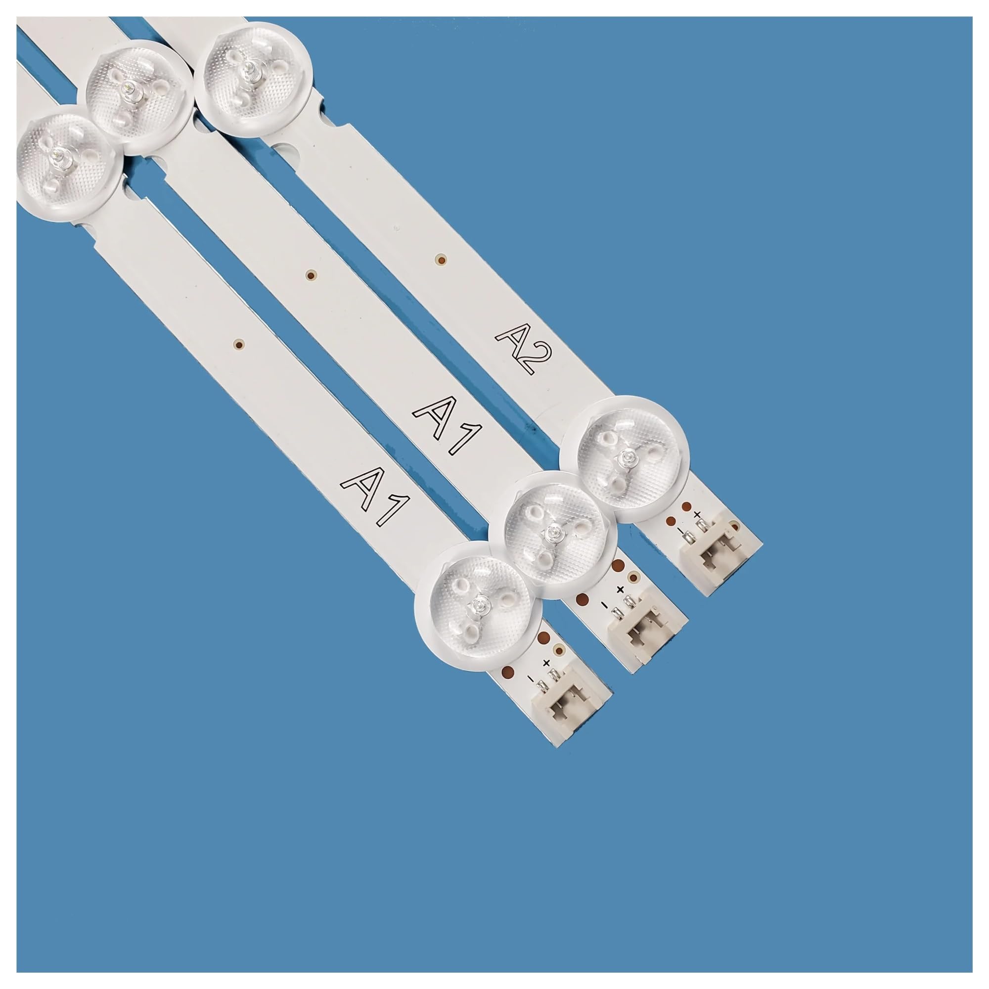Lot De 2 Bandes LED TV 575 Mm 11 LED – Remplace 32D1333DB Pour Vestel, LG Innotek VES315WNDB-01 & VES315WNDL-N01