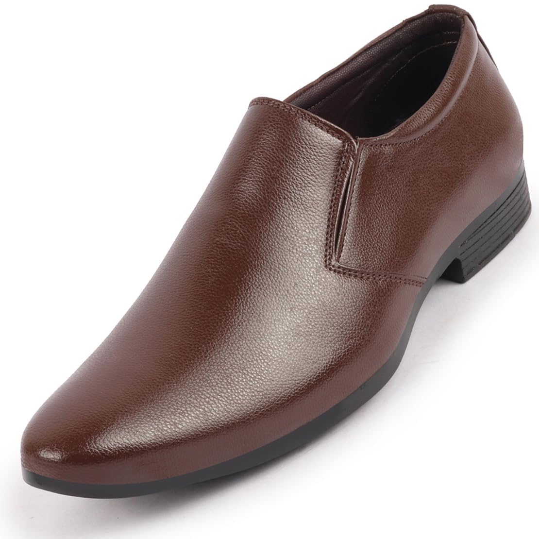 FAUSTO FST FOBMF-2055 BROWN-40 Mens Brown Formal Office Slip On Shoes (6 UK) (B0CCL7C4M5) Amazon Price History, Amazon Price Tracker