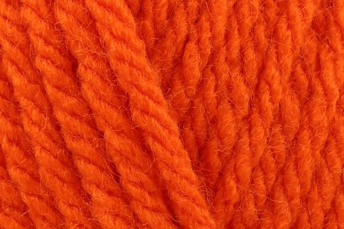 Sirdar Hayfield Bonus Chunky Crochet Yarn, 100% Acrylic Soft Knitting Wool for Cardigans, Jumpers, Sweaters, Ponchos and Capes - 100g Ball - Flame (570) - Single (1 Ball)