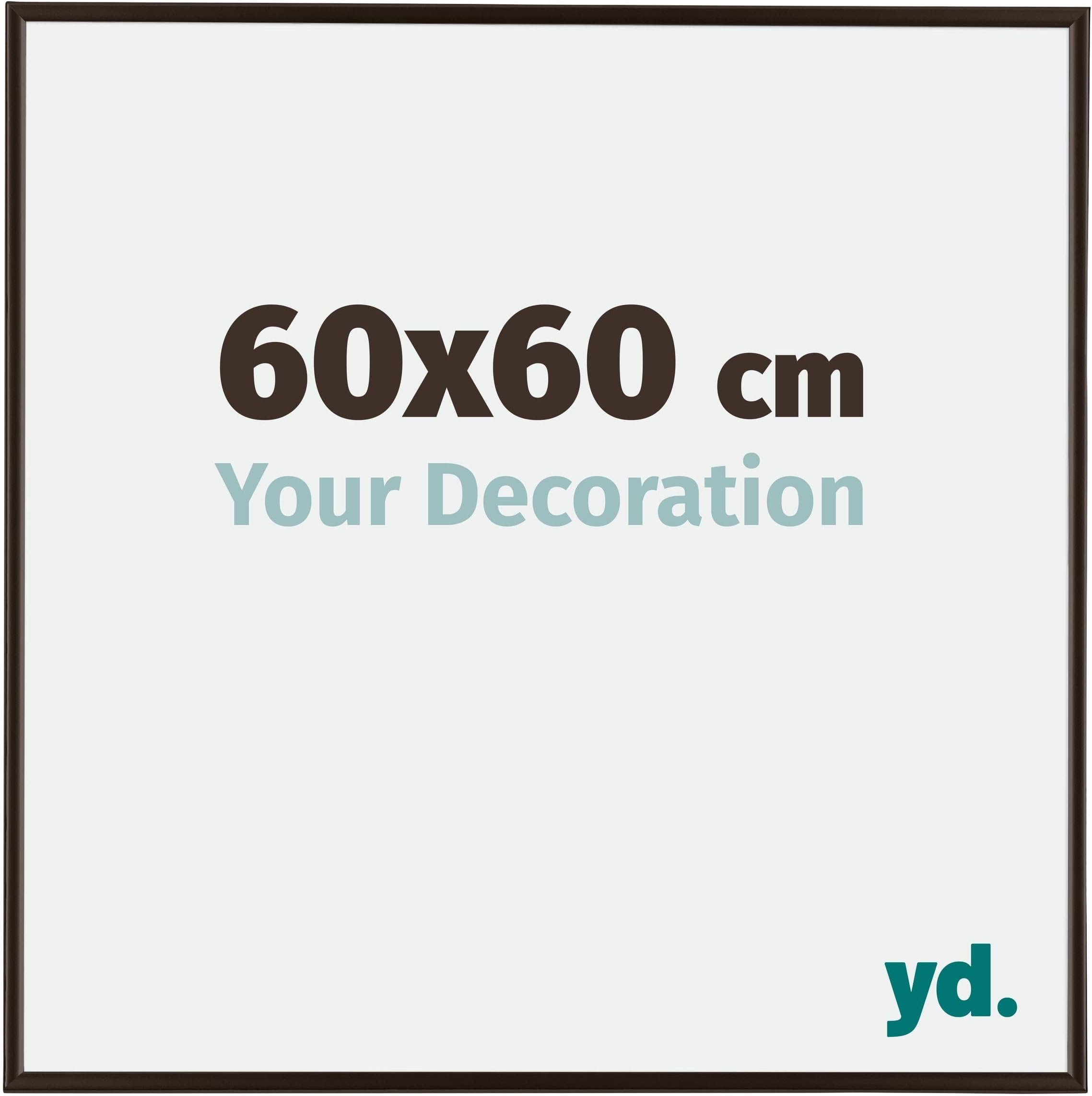 Your Decoration - 45x45 cm - Cadres Photos en Plastique Avec Verre Plexiglas - Blanc Brillant - Evry. - Maison Your Decoration - 45x45 cm - Cadres Photos en Plastique Avec Verre Plexiglas - Blanc Brillant - Evry. - Maison