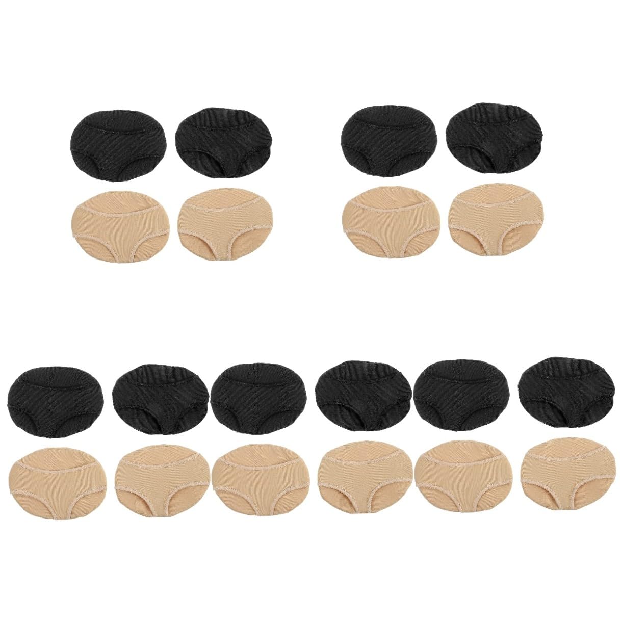 Healvian 5 Sets Vorfußpolster Für Damen Und Herren Mittelfußpolster Für – Einlegesohlen Bequeme Fußpflege 2 Paar X 5