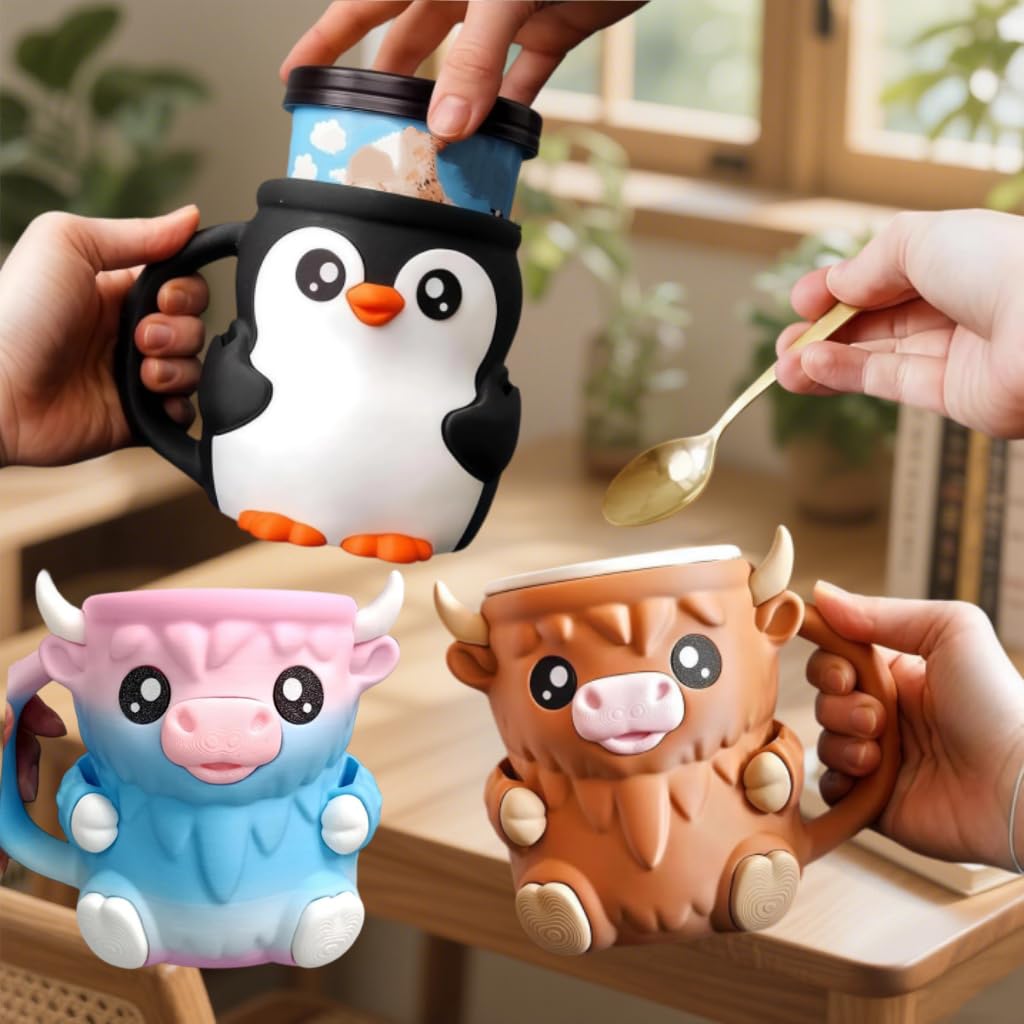 Pot De Pinte De Glace Ferdinand, La Vache Des Highlands - France