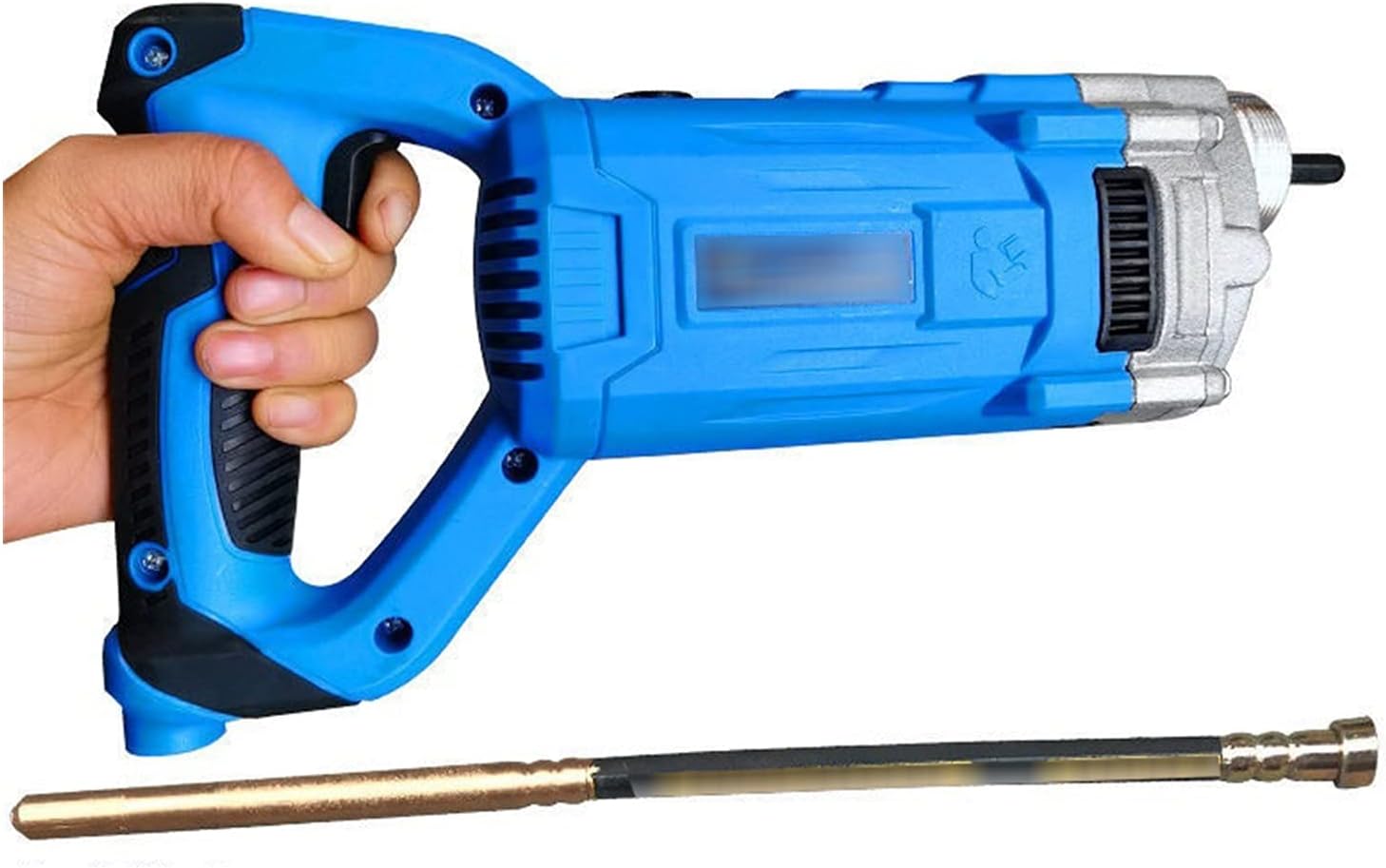 Concrete Mixers, Construction Vibrator Concrete Vibrator Electric Hand Held Cement Bubble Remover With 1M 1.2M 1.5M Hose(2000W motor+50#1.5m)