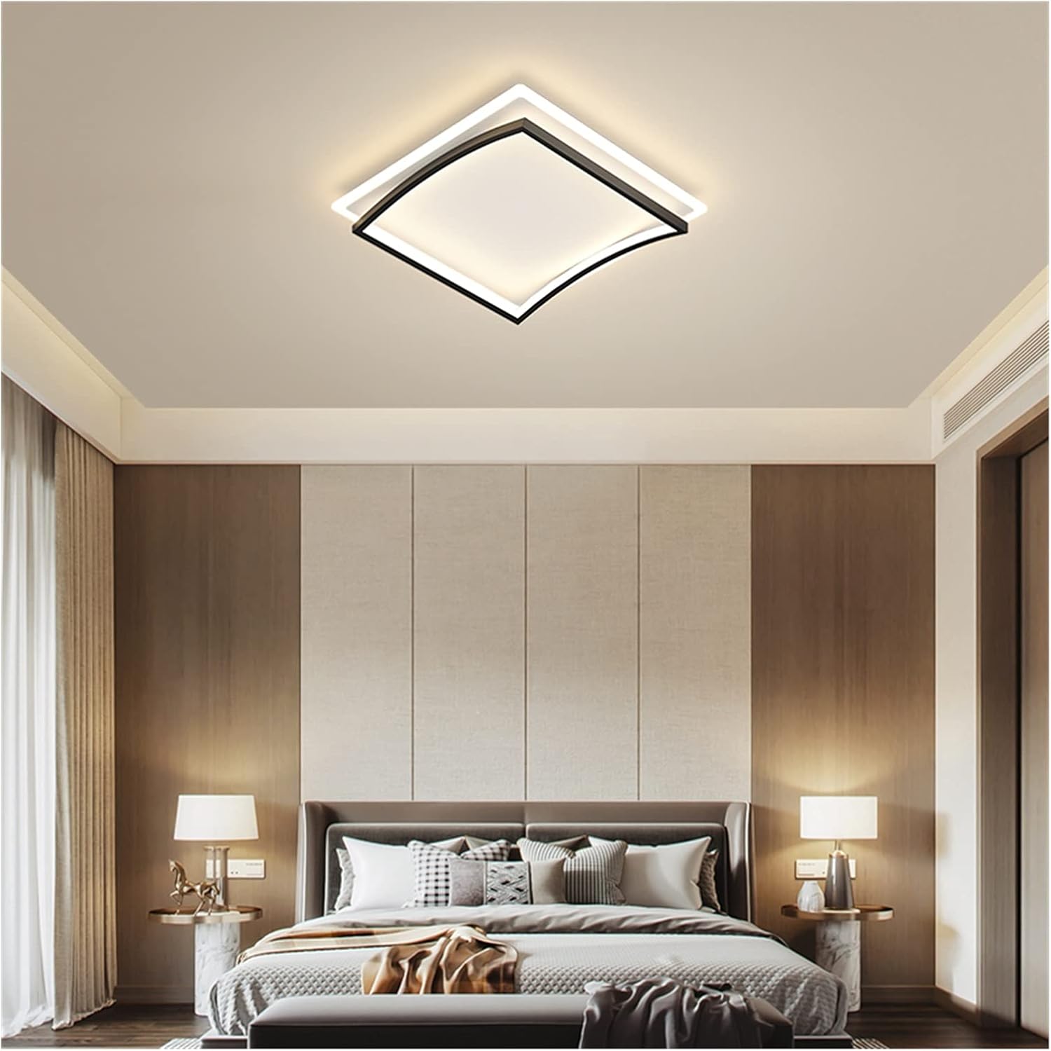 LED Chandeliers, Modern Led Ceiling Lights Compatible with Living Room Bed Study
