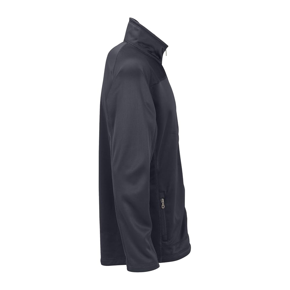 Vantage Men's Brushed Back Micro-Fleece Full-Zip Jacket