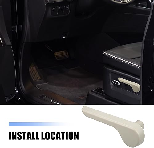 Miniatura 4 de X AUTOHAUX 1 par de palanca de asiento reclinable para Chevrolet Silverado Suburban Avalanche para GMC Sierra Yukon asiento delantero izquierdo