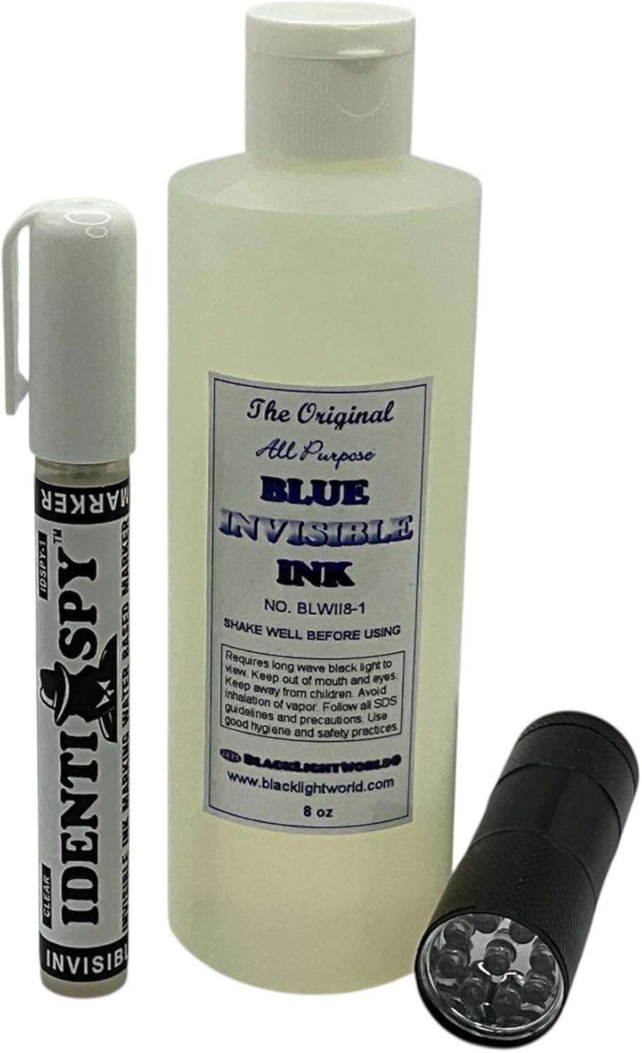 IDENTI-SPY Invisible Ink Marker Deluxe Kit