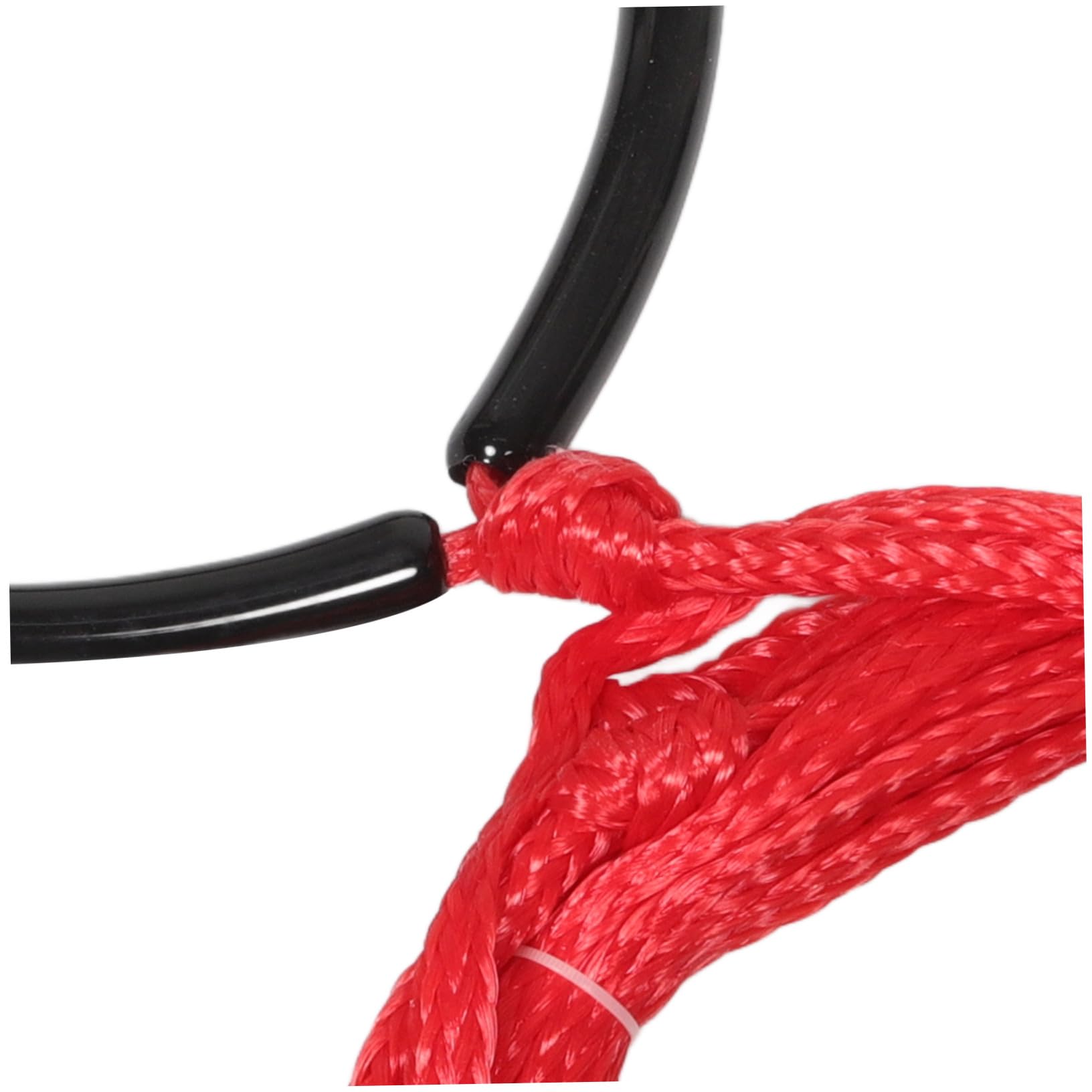 Hemobllo Corda per Sci Nautico Impugnatura Comoda Resistente all Abrasione in Pp, Corda Portatile per Wakeboarding e Tubing Rossa