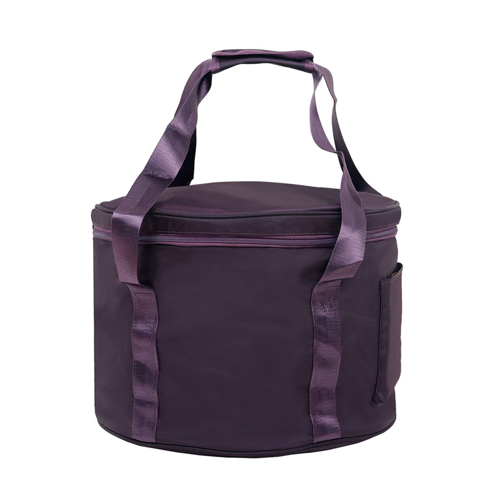 Bolsa de transporte for cuencos tibetanos de cristal, estuche de almacenamiento acolchado grueso con asa y bolsillo frontal, bolsa de viaje protectora for cuencos tibetanos de cristal