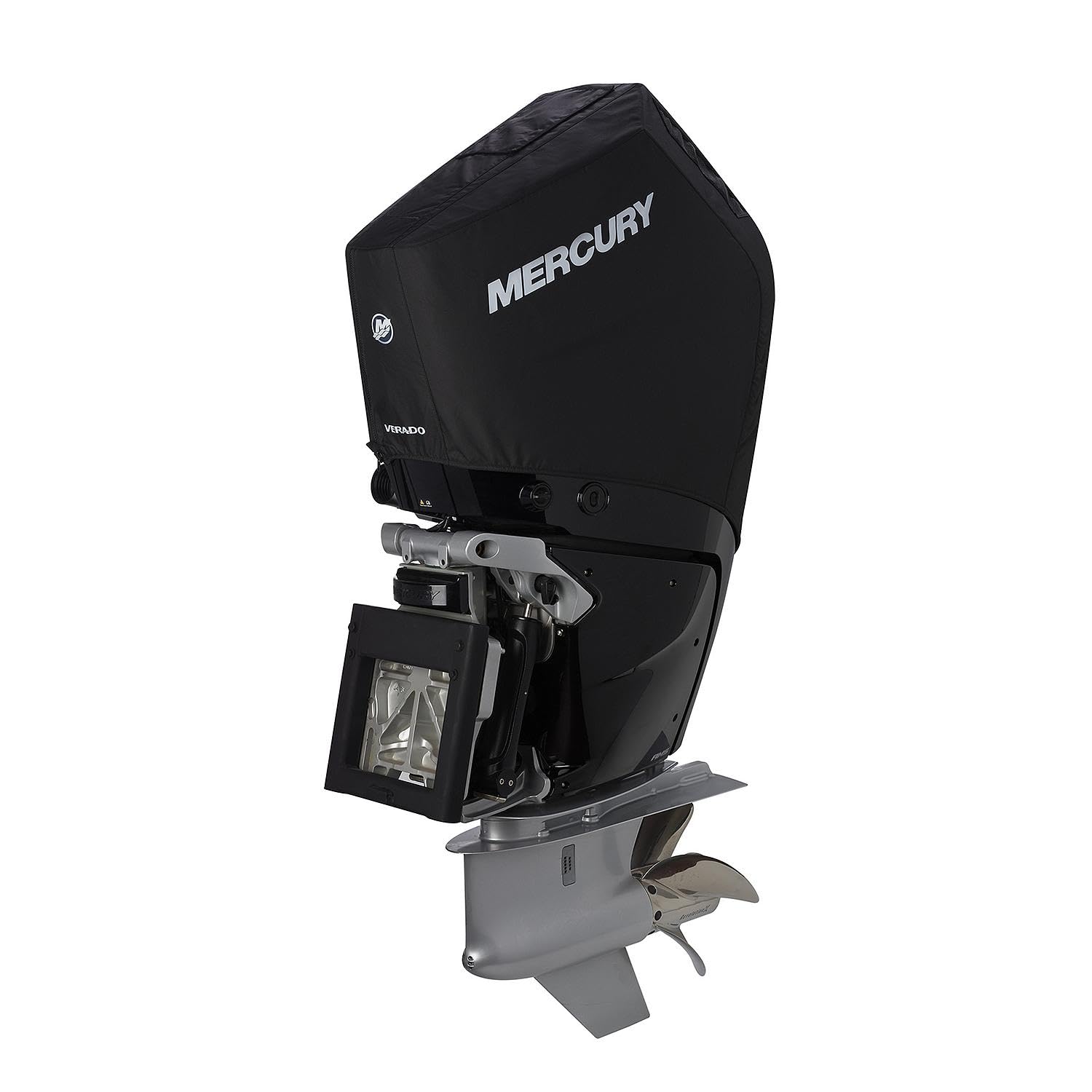 MERCURY 8M0228526 5.7L V10 400hp Outboard Vented Splash Cover, Black