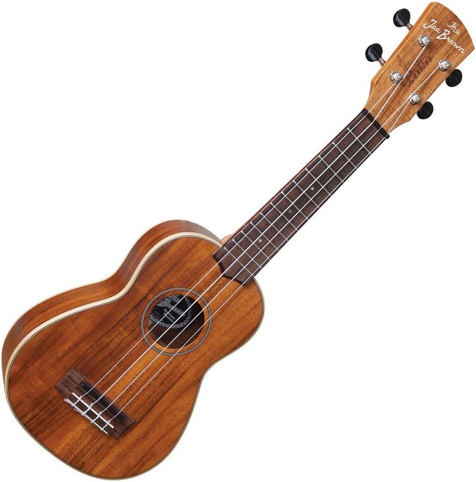 Joe Brown Signature Ukulele - Laka LK-JBS All Solid Soprano Uke