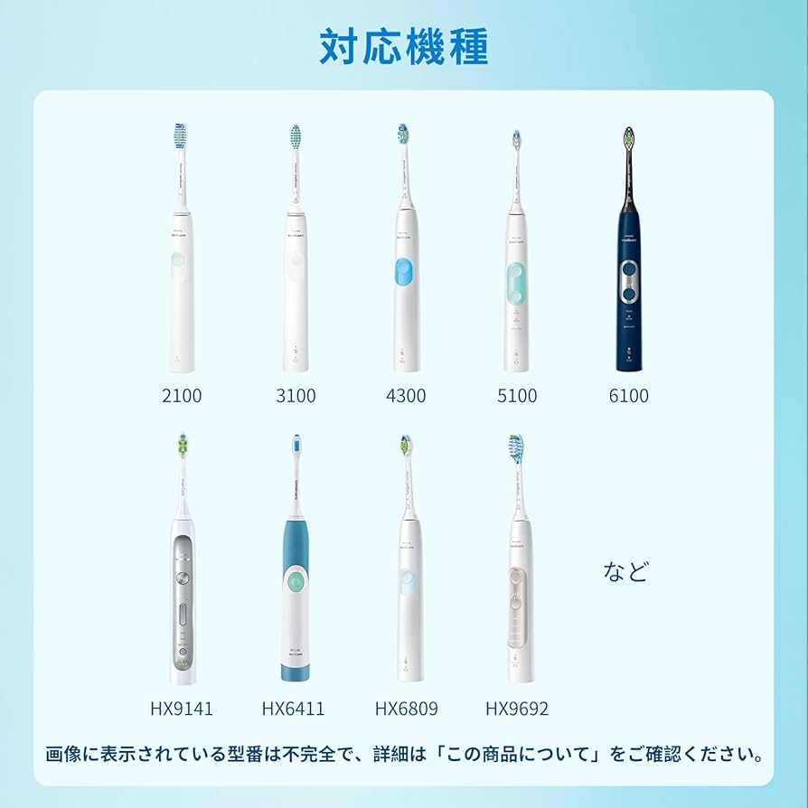 フィリップス　ソニッケアー　充電式電動歯ブラシ本体+ブラシ1年分セット 楽天市場】電動歯ブラシ 替えブラシ付き 音波歯ブラシ