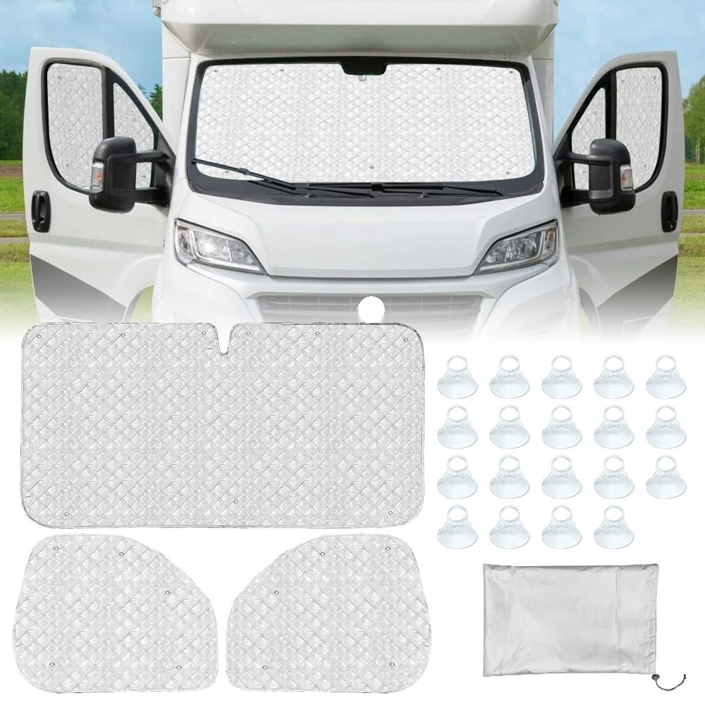 Protección Solar para Coche, Persianas Térmicas Internas