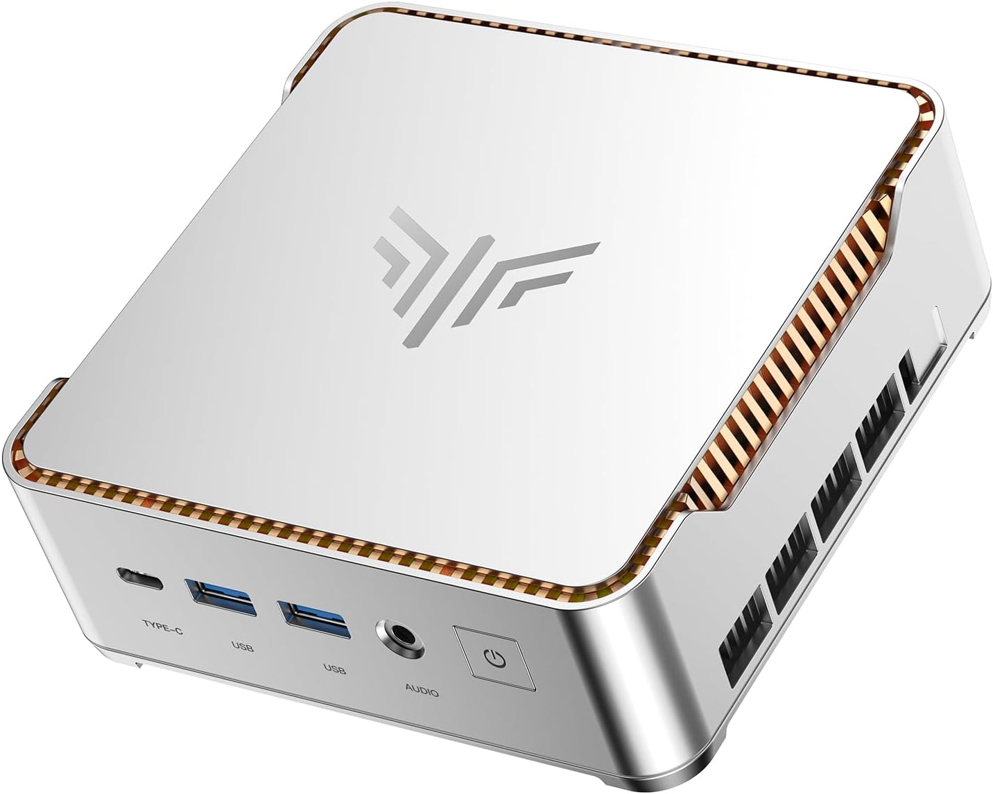 KAMRUI Pinova P2 Mini Gaming PC, Core i5-12600H(Beats 1185G7/12450H), 16GB DDR4 512GB SSD Mini PC, 12C/16T,4.5GHz, Triple 4K Display(DP+HDMI+USB-C)/WiFi6/BT5.2 Mini Computers for Home/Office/Business