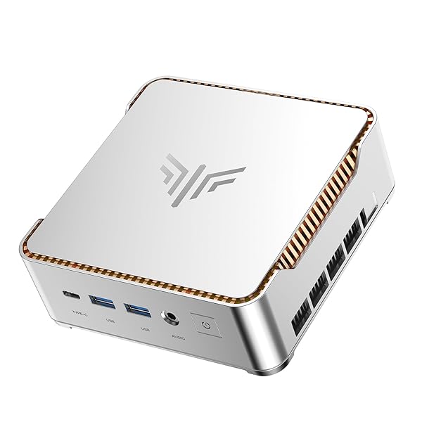 KAMRUI Pinova P2 Mini Gaming pc, Core i5-12600H (12C/16T, 4.5GHz), 32GB DDR4 1TB SSD Mini PC, 18MB Smart Cache, 4K Triple Display(DP+HDMI+USB-C)/WiFi6/BT5.2 Mini Computers for Home/Office/Business