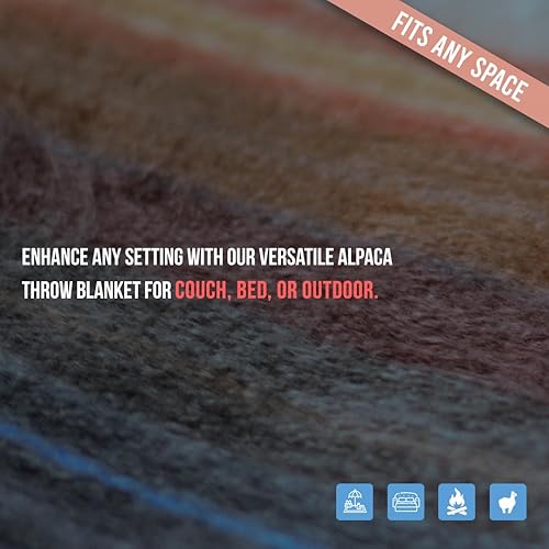 Miniatura 74 de Manta de alpaca hecha a mano de alta calidad Mantas de lana tamaño individual Manta de alpaca y algodón El mejor tamaño de manta de lana 64 x