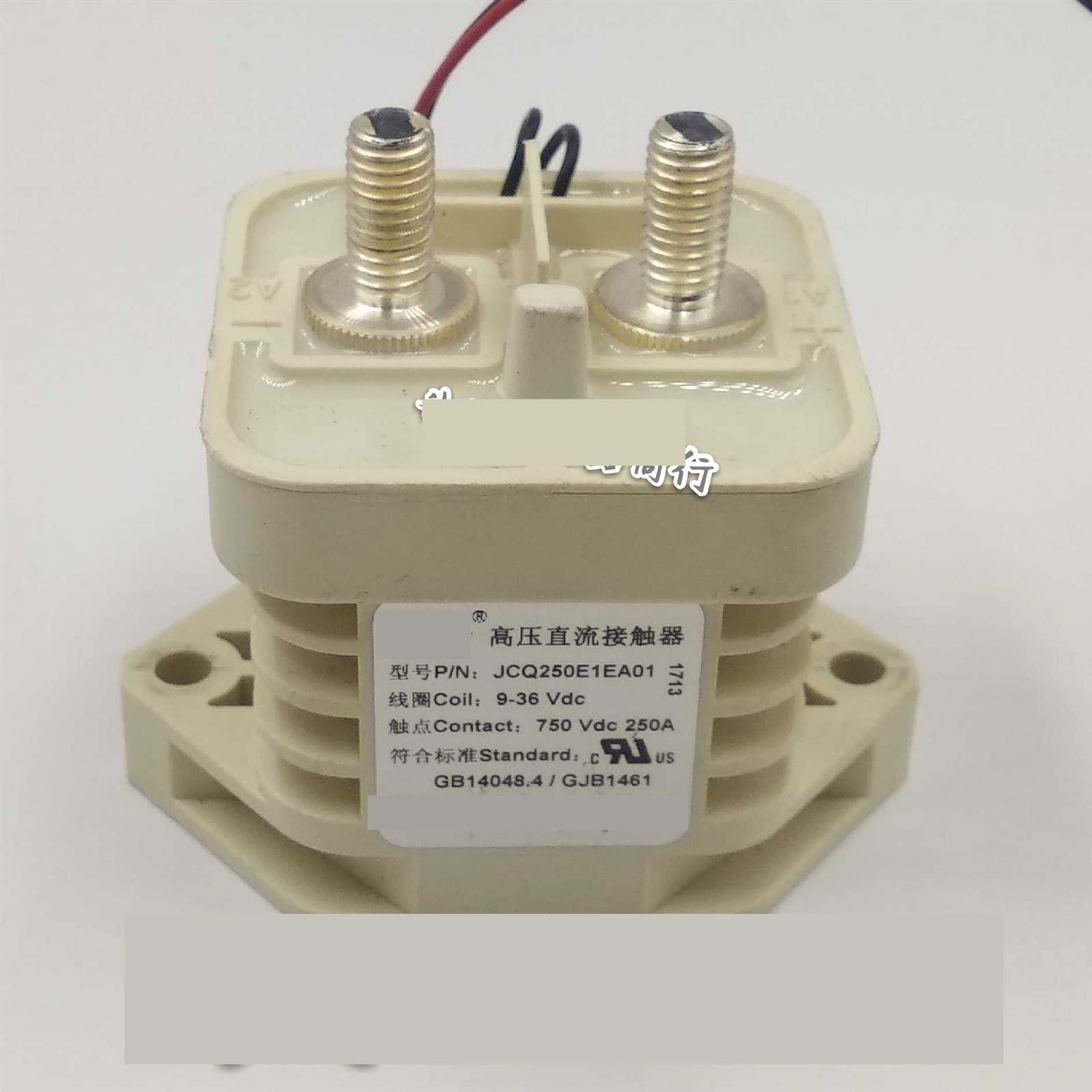 RCGKNNMUZ 1PCS Automobile Relay JCQ250E1EA01 750VDC 250A 9-36V High-Voltage Dc Contactor JCQ250E1EA01(Old)