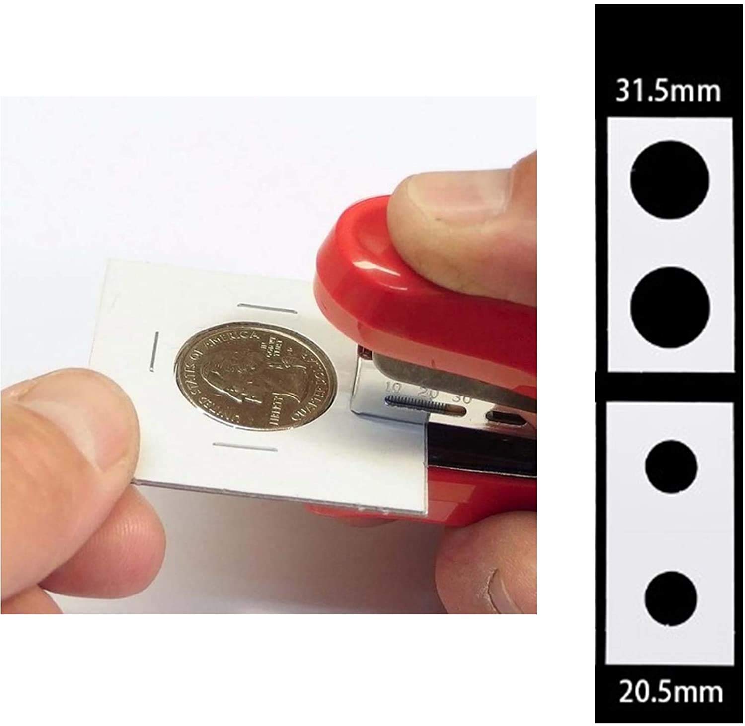 Collection de pièces de monnaie : carton avec pièces dont la majorité