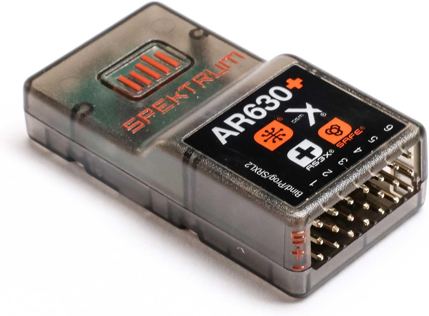 Spektrum AR630+ 6 Channel AS3X+ & Safe Receiver SPM-1030
