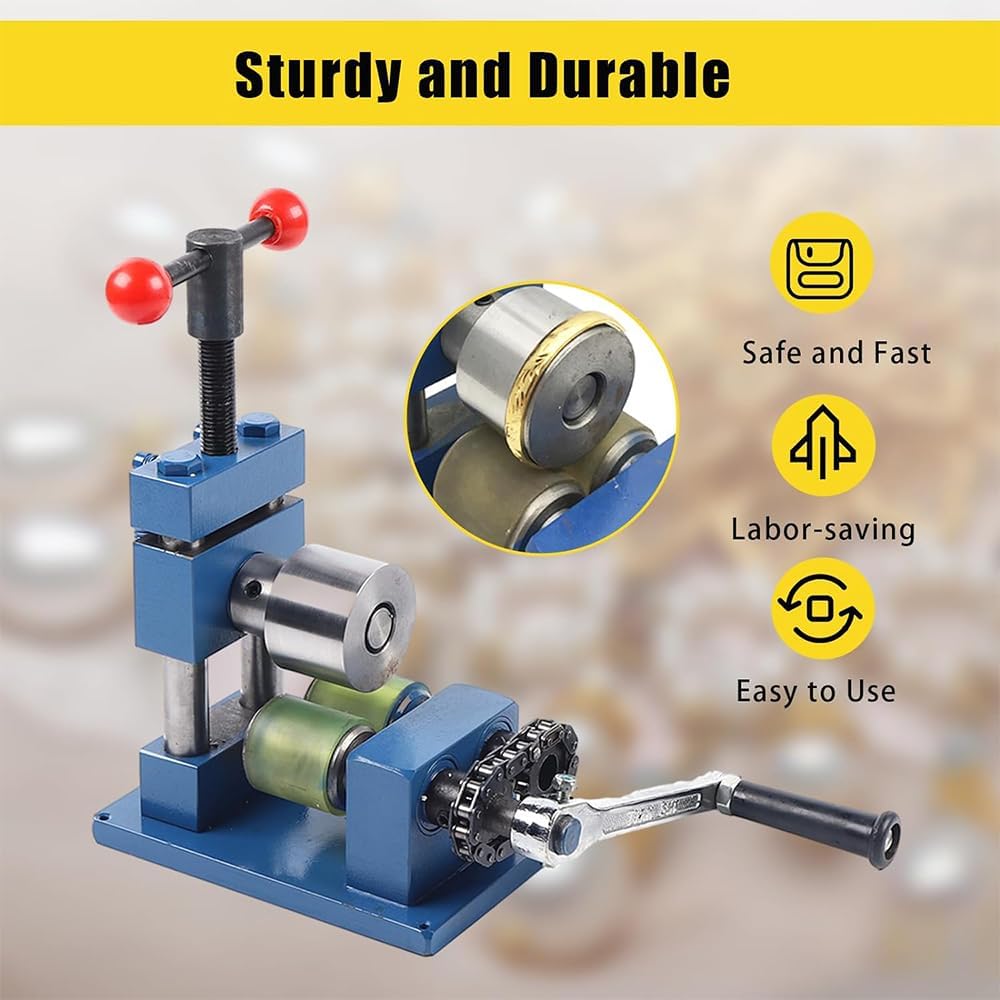 Multifunctional Hand Bending Machine, Bracelet Ring Earring Bending Machine, Heavy Body, Stable Base, Easy to use, Suitable for Jewelry Stores