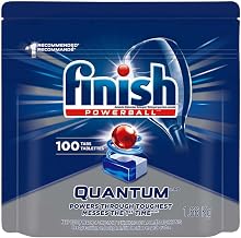 Finish Quantum Powerballs Dishwashing Detergent Gel Tabs 3.52 Lb, 100 Tabs