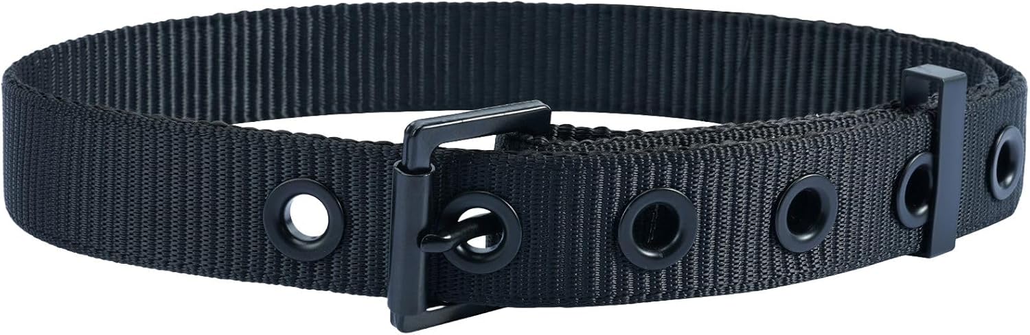 Zeluga Heavy Duty Polyester Work Body Belt, Black