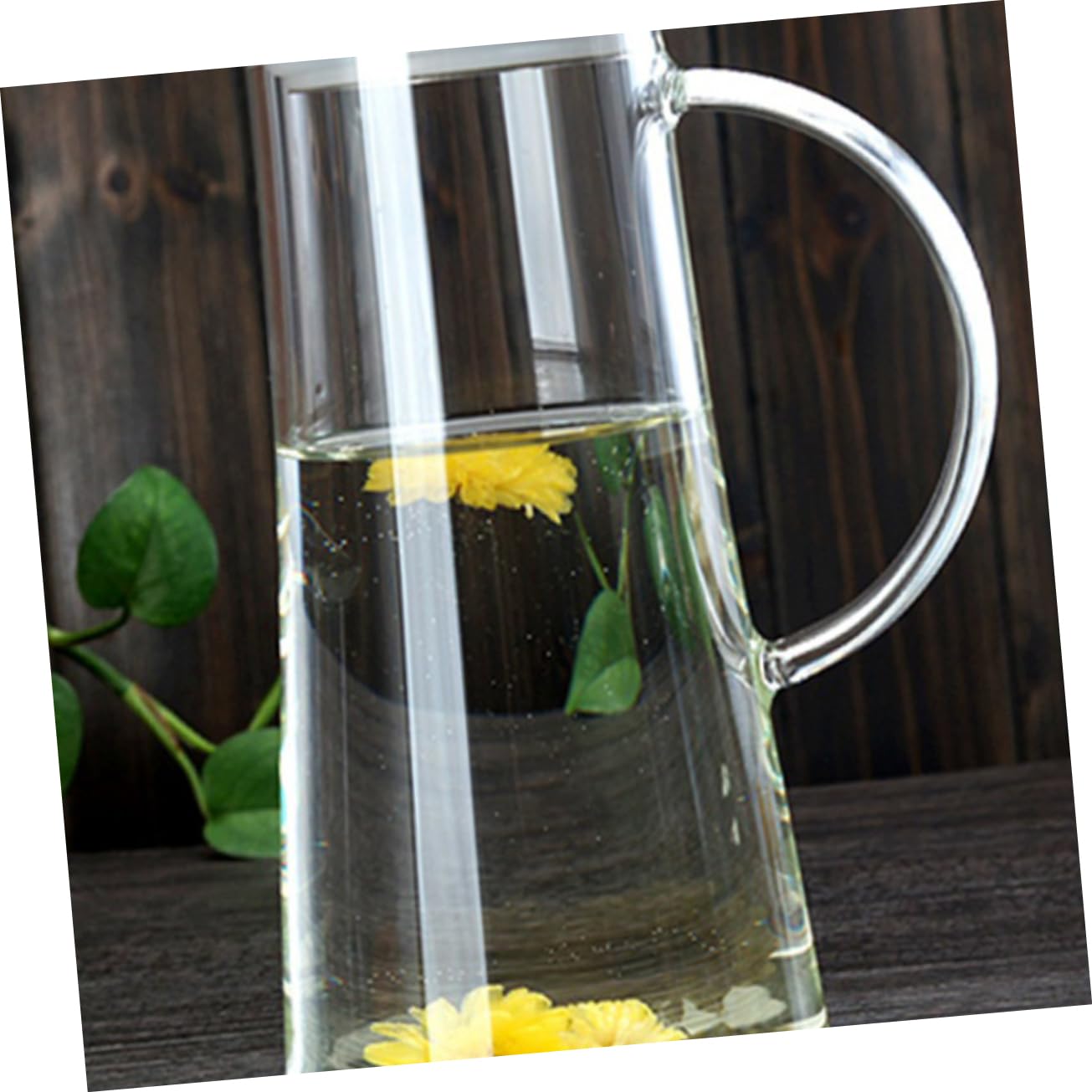Große Wasserflasche und Spülmaschinenfest aus Borosilikatglas Feine Verarbeitung mit 1450ml Fassungsvermögen für Küche und Haushalt