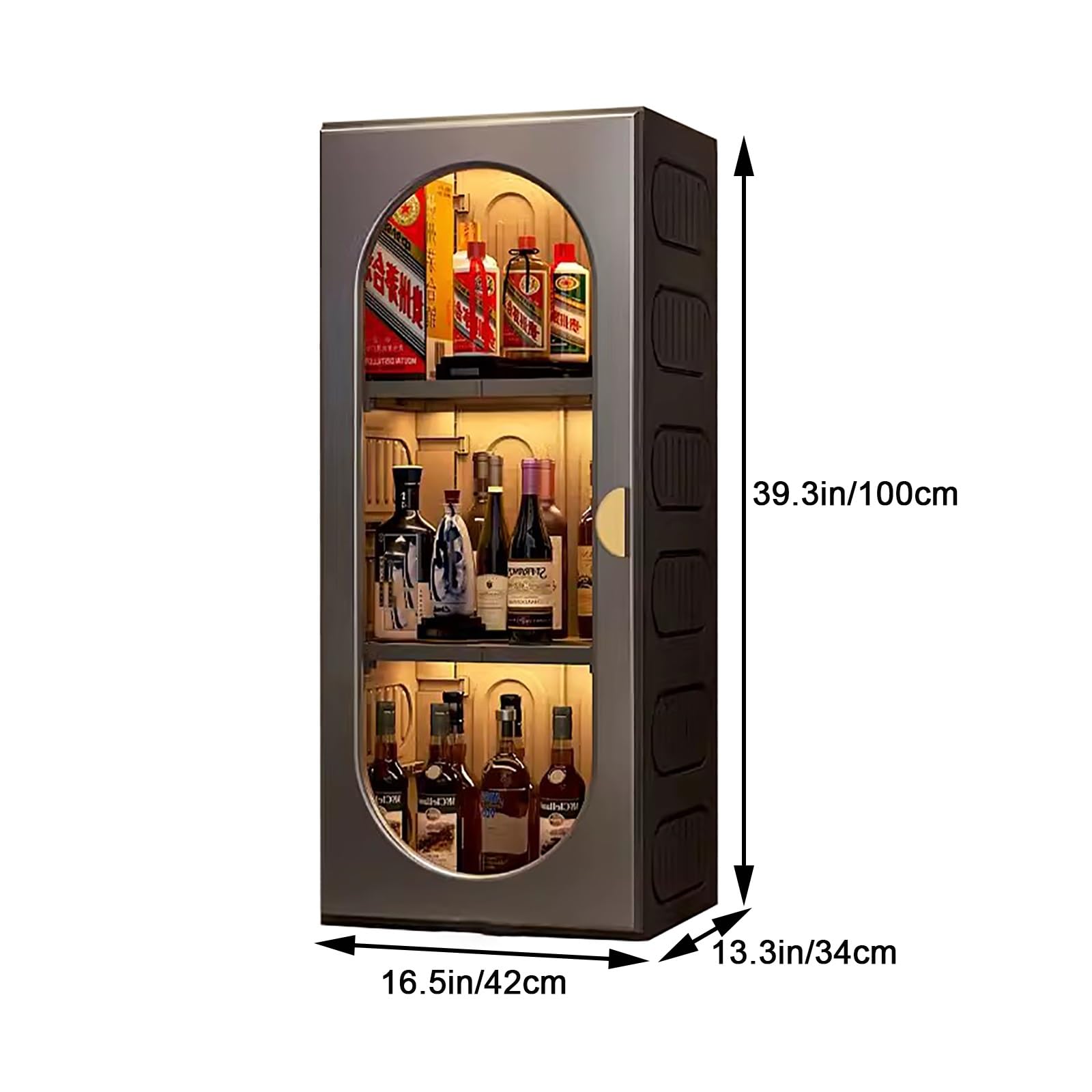 Amazon.co.jp: ワイングラスホルダー、取り外し可能な仕切り付きの