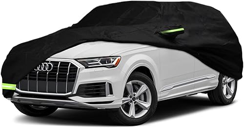 Miniatura 9 de YIXIN Funda impermeable para automóvil SUV 2018-2023 Audi Q8SQ8, ajuste personalizado, correa 100% impermeable a prueba de viento y bandas de