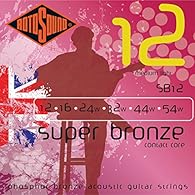 Made in the UK, The Jumbo King Phosphor Bronze string with Piano String design technology. Core wire lies directly on the bridge insert Developed in 1974 and became known as the "Superwound" and "Lowden" strings. Today it is called Super Bronze, with...