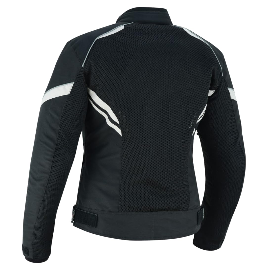 LOVO Chaqueta perforada tricapa de verano para moto Mujer