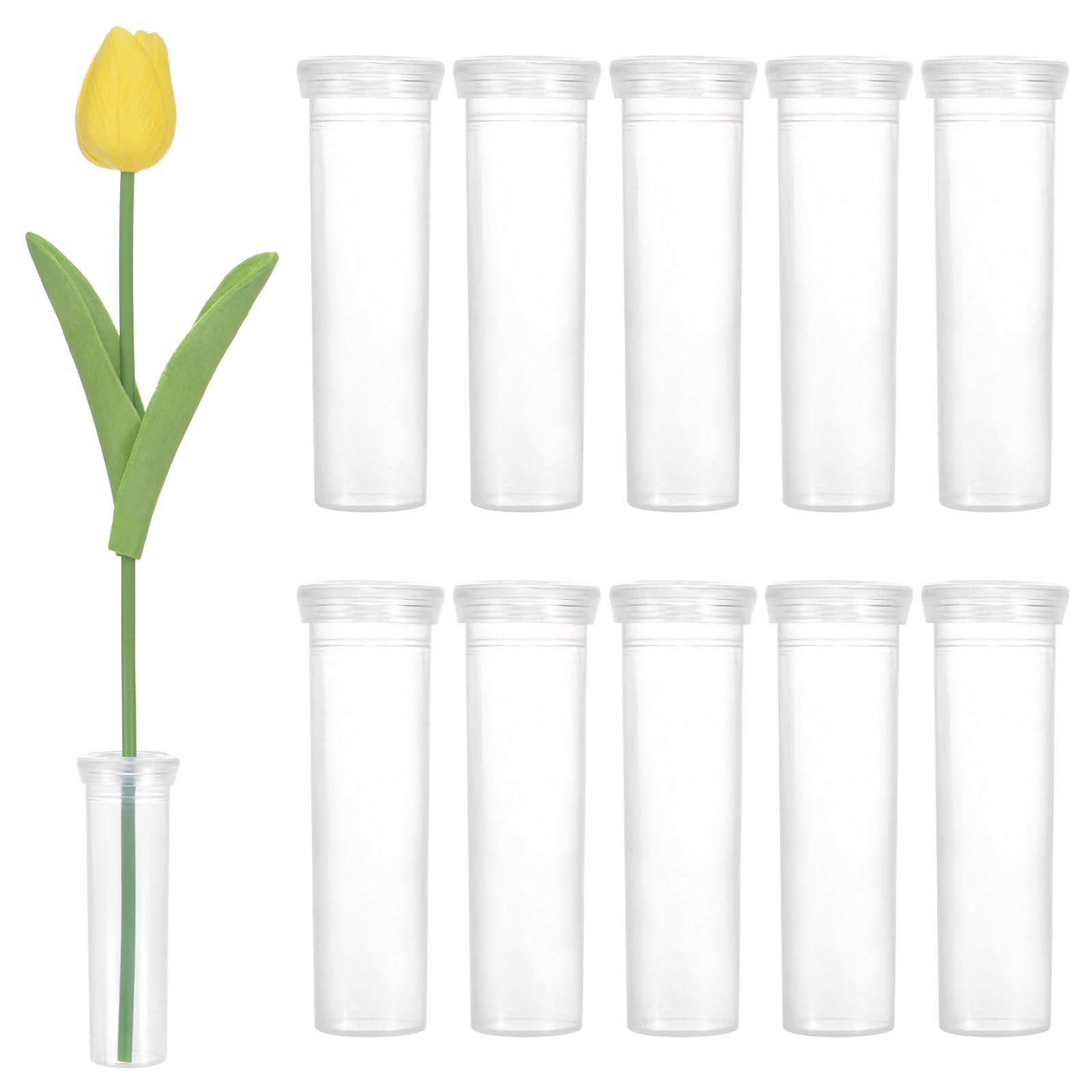 M METERXITY 10-Pack Floral Water Tubes